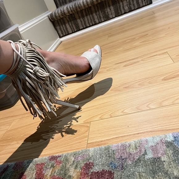 Zara brand new fringe heels - Picture 2 of 5